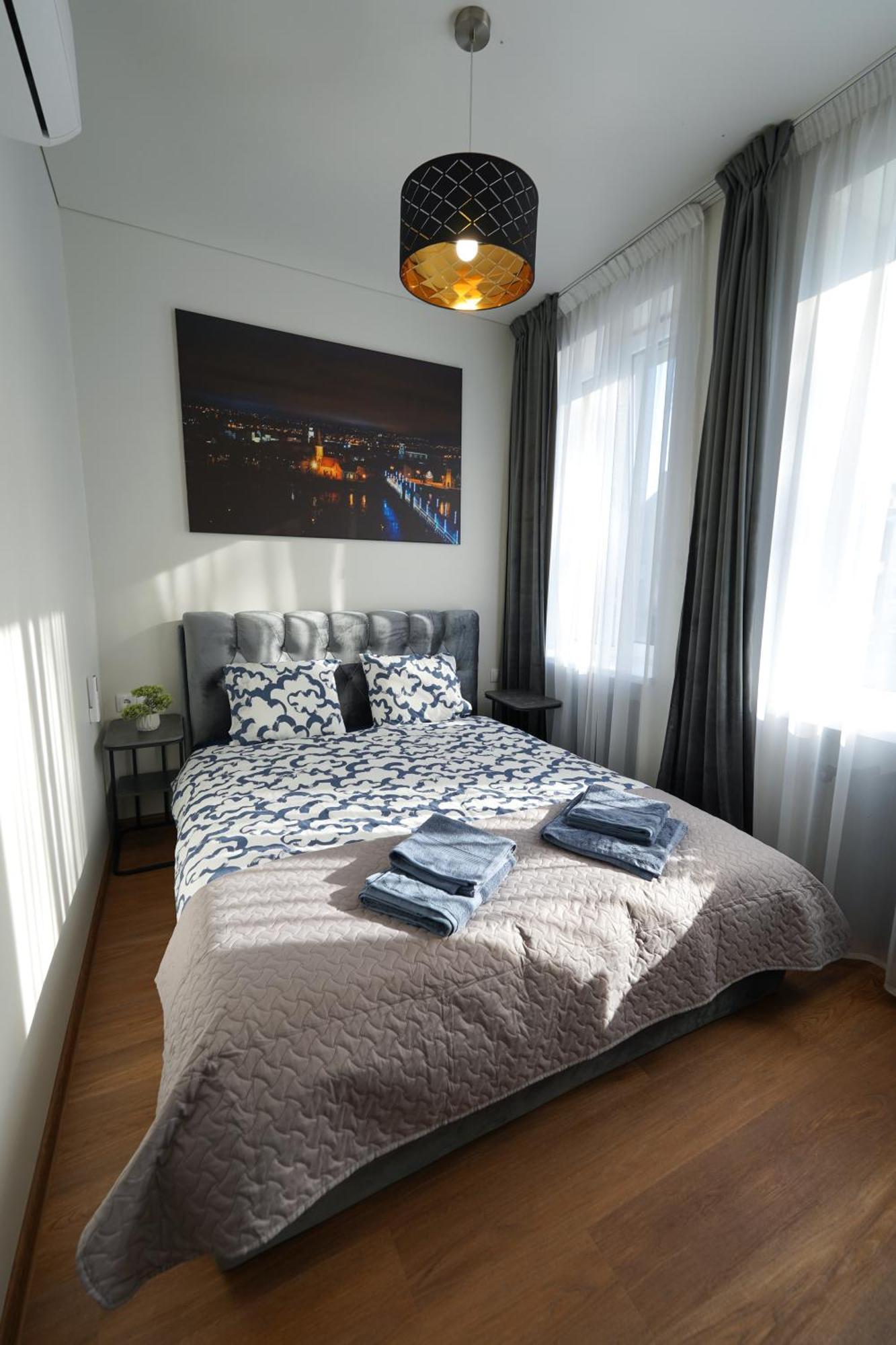 Amber Light Self-Check-In Apartments Kaunas Pokoj fotografie